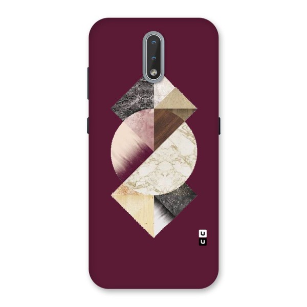 Abstract Marble Pattern Back Case for Nokia 2.3