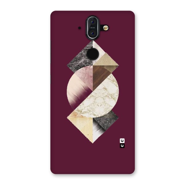 Abstract Marble Pattern Back Case for Nokia 8 Sirocco