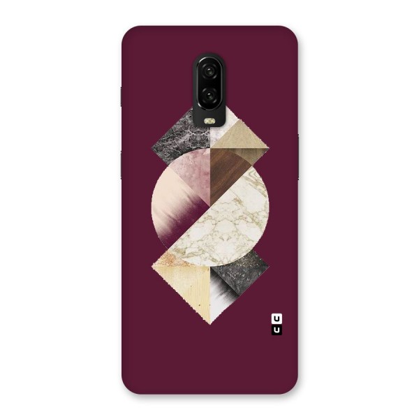 Abstract Marble Pattern Back Case for OnePlus 6T