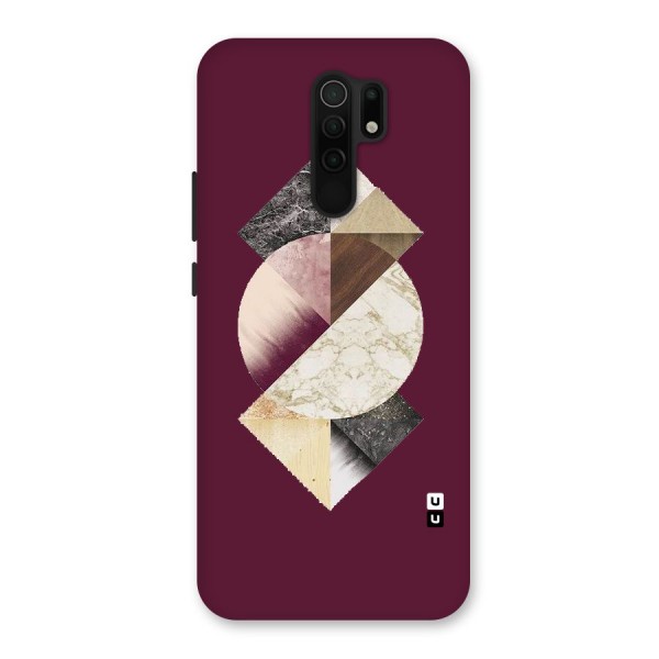 Abstract Marble Pattern Back Case for Poco M2