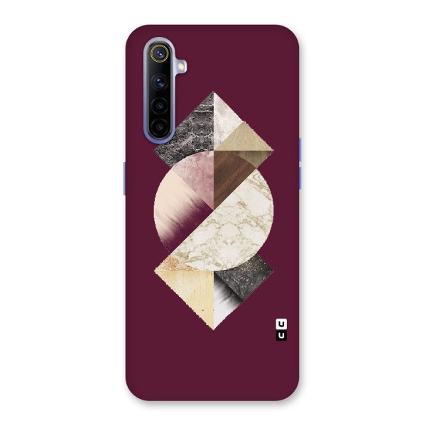 Abstract Marble Pattern Back Case for Realme 6