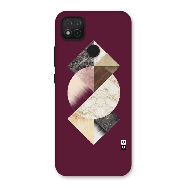 Abstract Marble Pattern Back Case for Redmi 9C