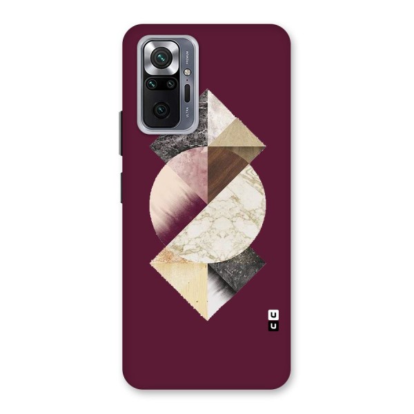 Abstract Marble Pattern Back Case for Redmi Note 10 Pro