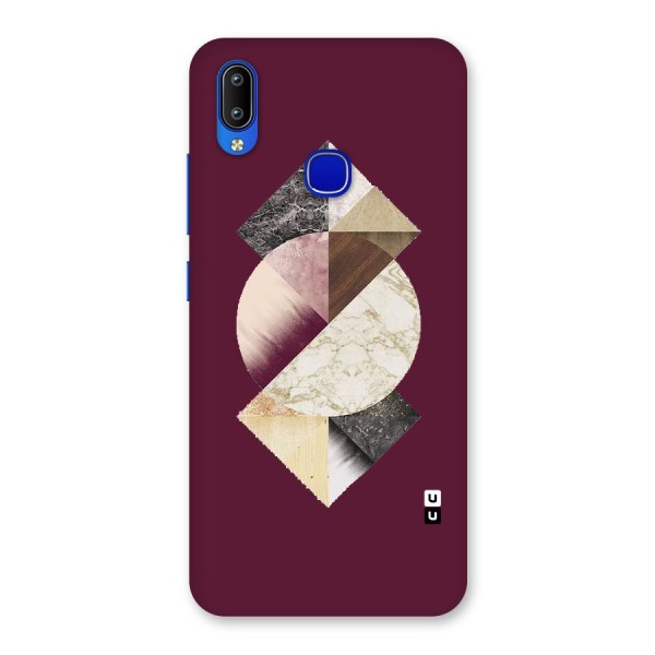 Abstract Marble Pattern Back Case for Vivo Y91