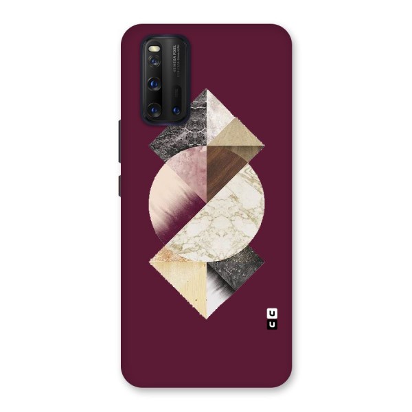 Abstract Marble Pattern Back Case for Vivo iQOO 3