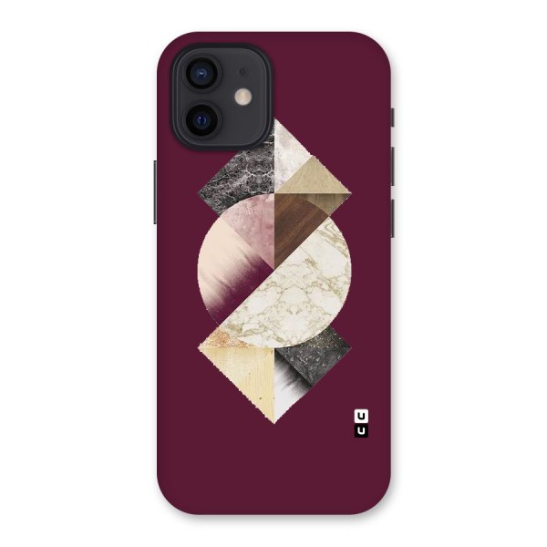 Abstract Marble Pattern Back Case for iPhone 12