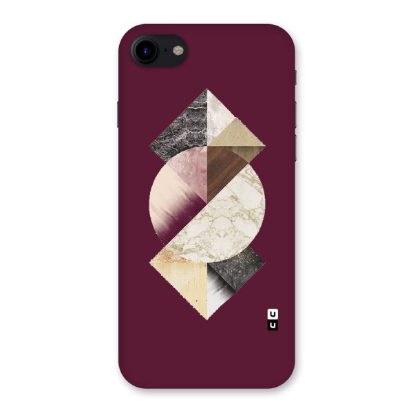 Abstract Marble Pattern Back Case for iPhone SE 2020