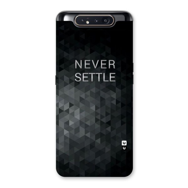 Abstract No Settle Back Case for Galaxy A80