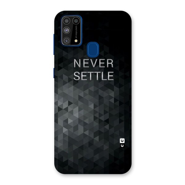 Abstract No Settle Back Case for Galaxy M31