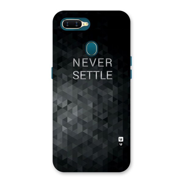 Abstract No Settle Back Case for Oppo A12