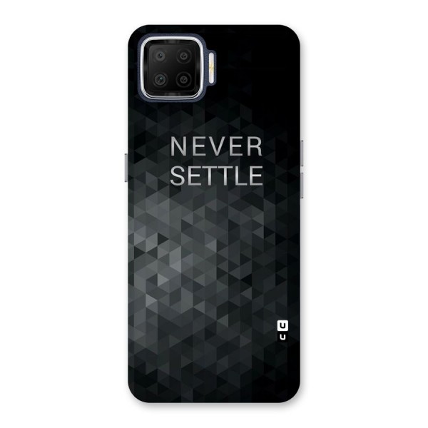 Abstract No Settle Back Case for Oppo F17