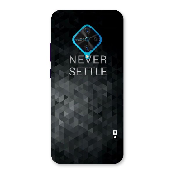 Abstract No Settle Back Case for Vivo S1 Pro