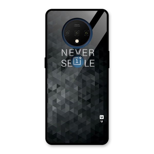 Abstract No Settle Glass Back Case for OnePlus 7T