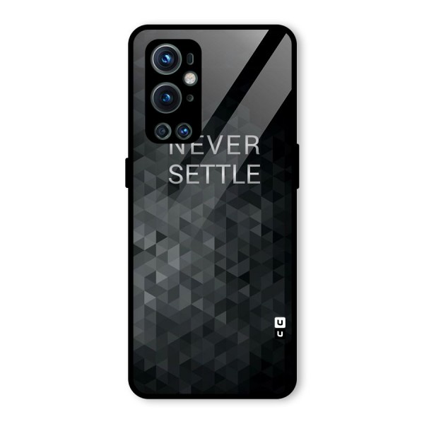 Abstract No Settle Glass Back Case for OnePlus 9 Pro