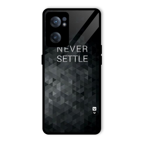 Abstract No Settle Glass Back Case for OnePlus Nord CE 2 5G