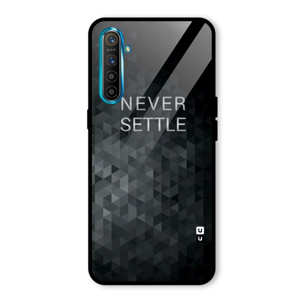 Abstract No Settle Glass Back Case for Realme XT