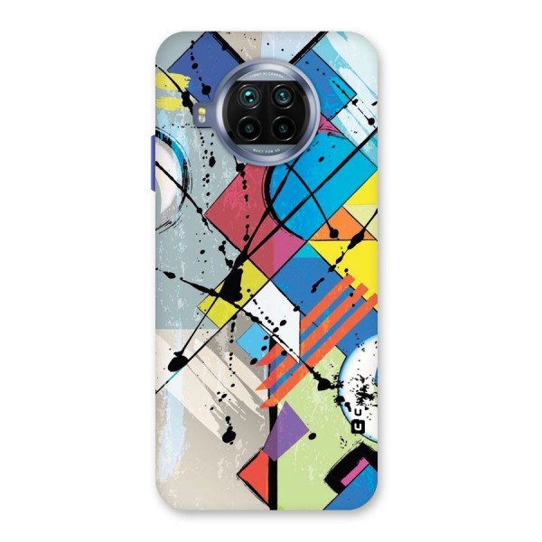 Abstract Paint Shape Back Case for Mi 10i