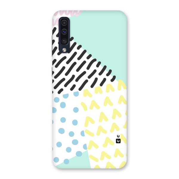 Abstract Pastel Back Case for Galaxy A50