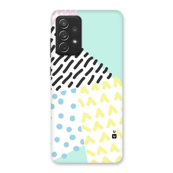 Abstract Pastel Back Case for Galaxy A72