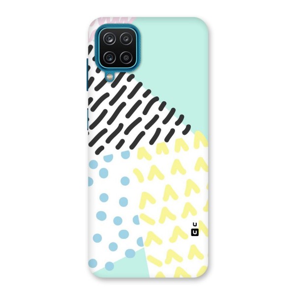 Abstract Pastel Back Case for Galaxy F12