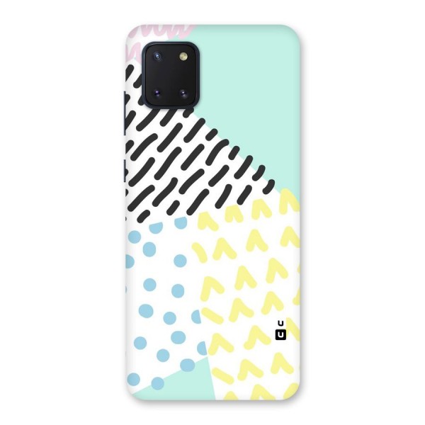 Abstract Pastel Back Case for Galaxy Note 10 Lite