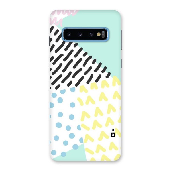 Abstract Pastel Back Case for Galaxy S10