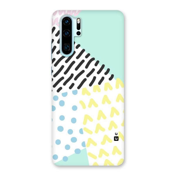 Abstract Pastel Back Case for Huawei P30 Pro