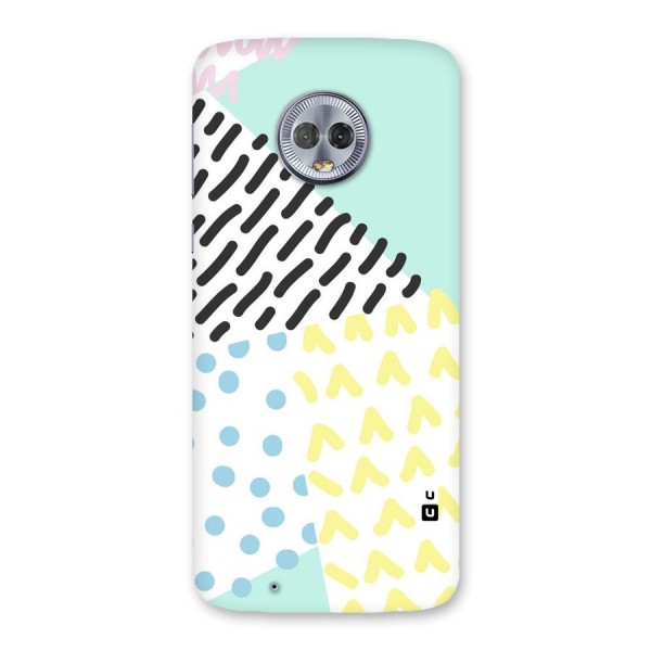 Abstract Pastel Back Case for Moto G6