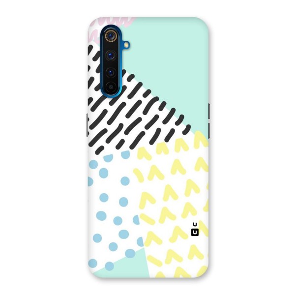 Abstract Pastel Back Case for Realme 6 Pro