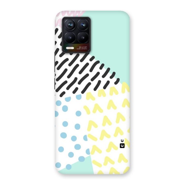 Abstract Pastel Back Case for Realme 8