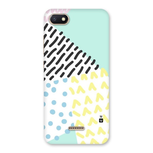 Abstract Pastel Back Case for Redmi 6A