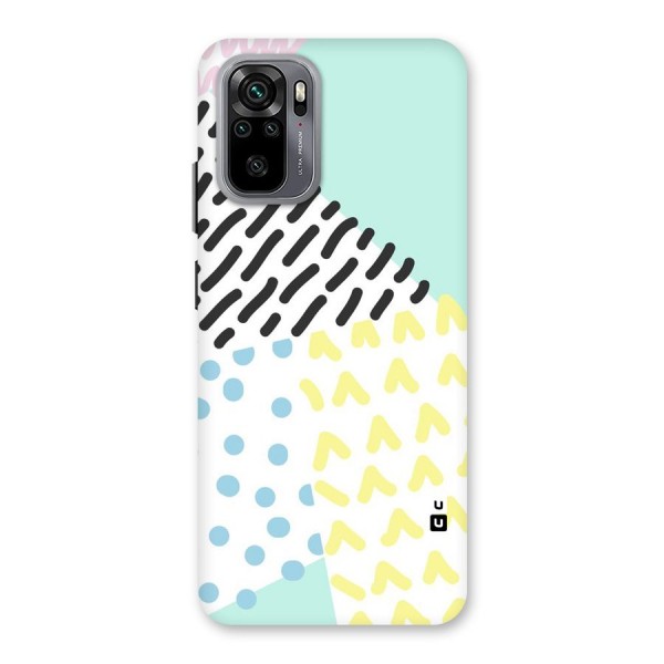 Abstract Pastel Back Case for Redmi Note 10