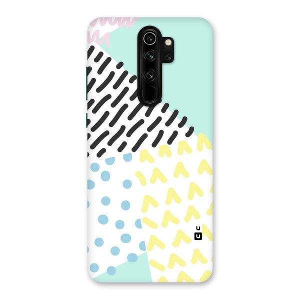 Abstract Pastel Back Case for Redmi Note 8 Pro