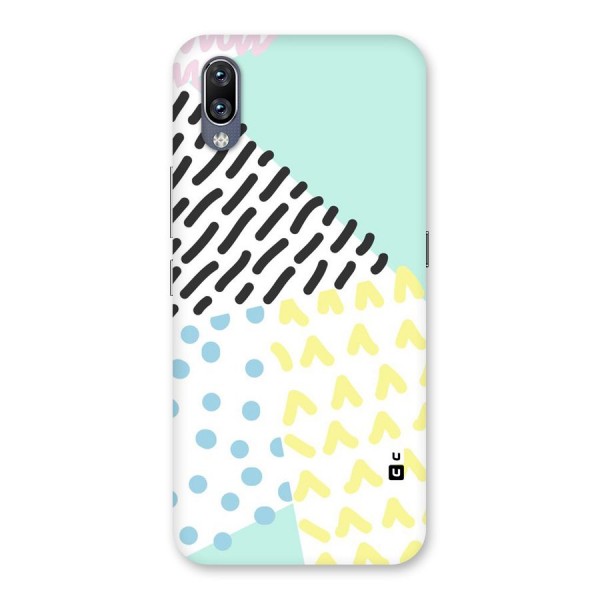 Abstract Pastel Back Case for Vivo NEX