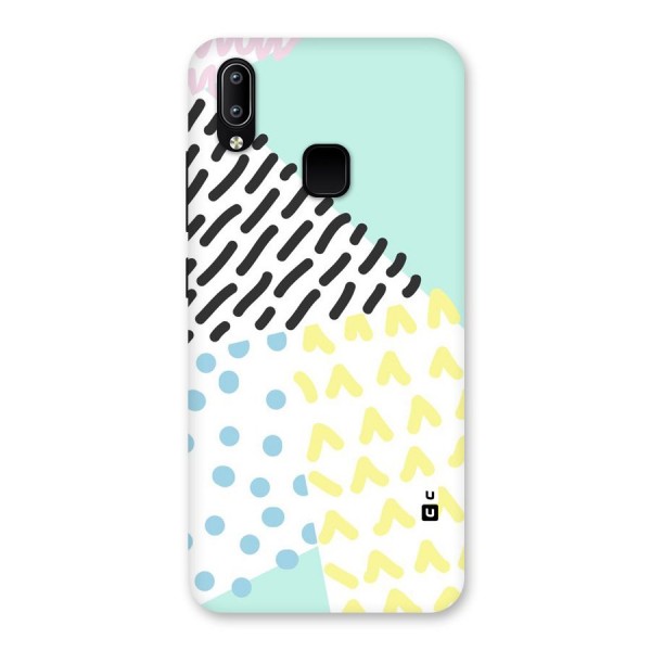 Abstract Pastel Back Case for Vivo Y93