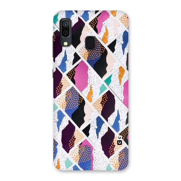 Abstract Polka Back Case for Galaxy A20