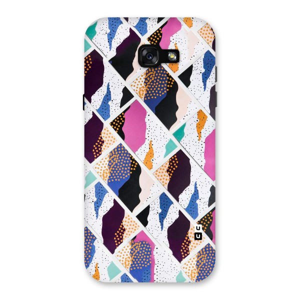 Abstract Polka Back Case for Galaxy A7 (2017)