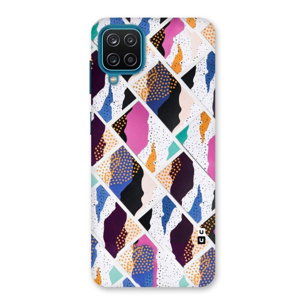 Abstract Polka Back Case for Galaxy F12