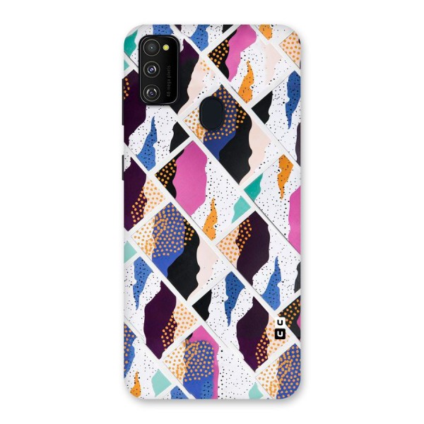 Abstract Polka Back Case for Galaxy M21