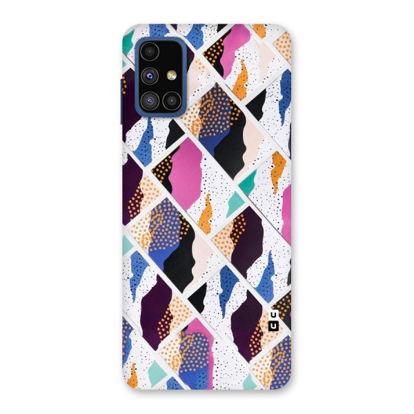 Abstract Polka Back Case for Galaxy M51