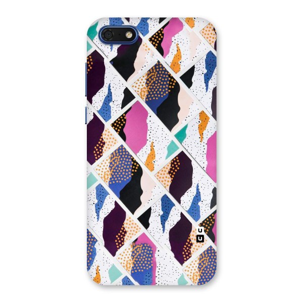 Abstract Polka Back Case for Honor 7s