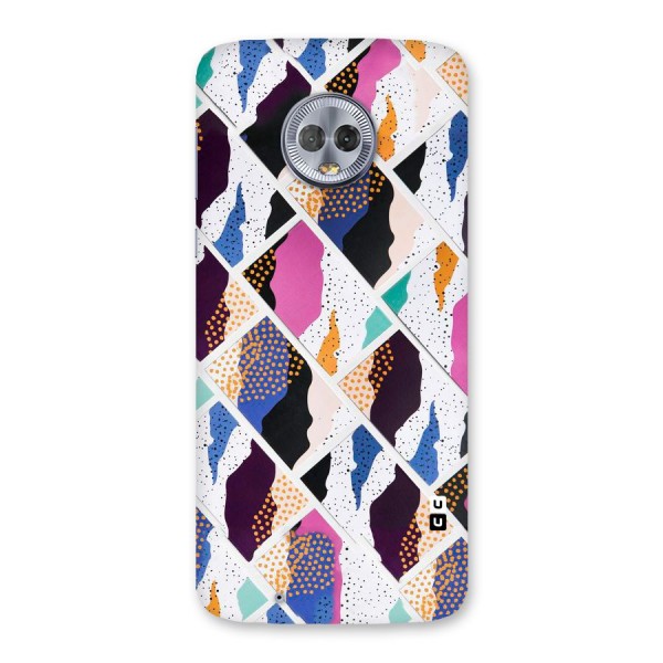 Abstract Polka Back Case for Moto G6