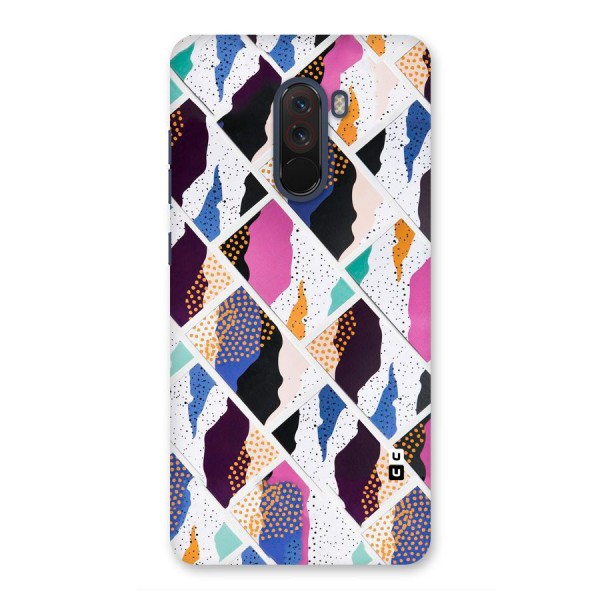 Abstract Polka Back Case for Poco F1