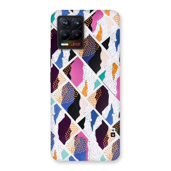 Abstract Polka Back Case for Realme 8