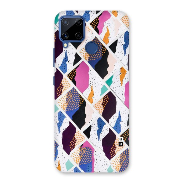 Abstract Polka Back Case for Realme C12