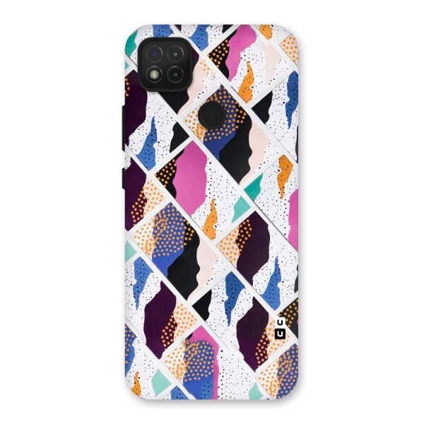 Abstract Polka Back Case for Redmi 9C