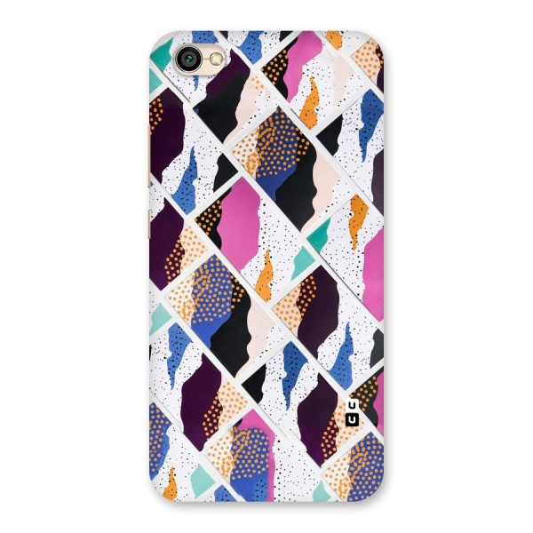 Abstract Polka Back Case for Redmi Y1 Lite