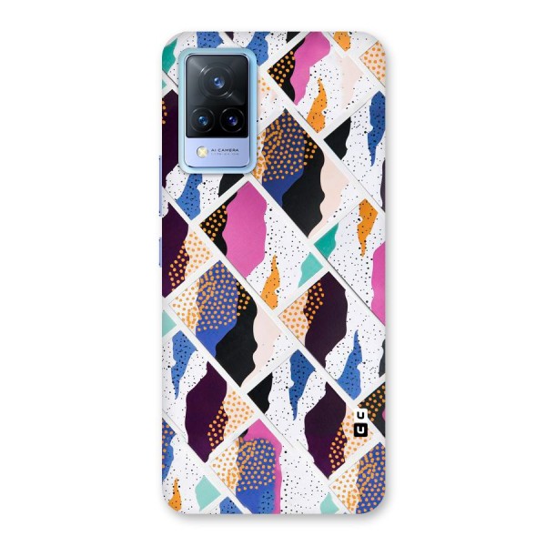 Abstract Polka Back Case for Vivo V21 5G