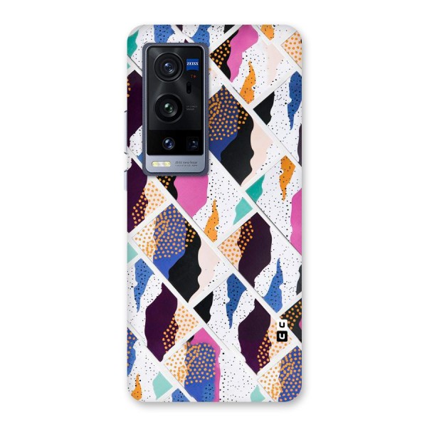 Abstract Polka Back Case for Vivo X60 Pro Plus