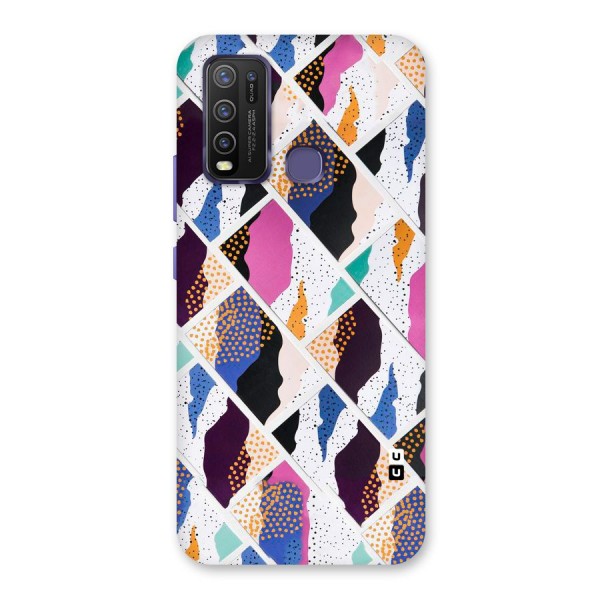 Abstract Polka Back Case for Vivo Y30